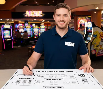Game floor advisor
