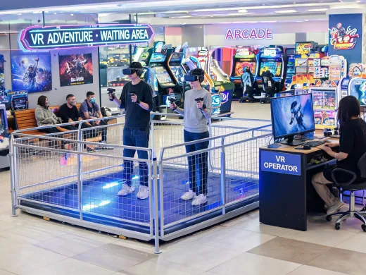VR simulation venue